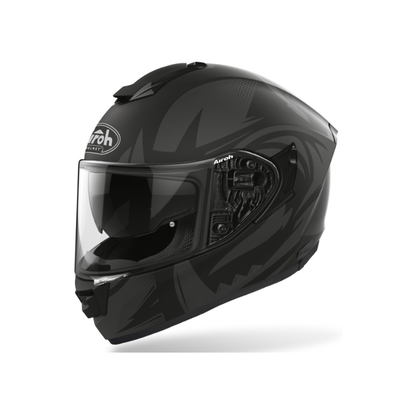 Integrált motoros sisak Airoh ST 501 Spektro fekete-szürke