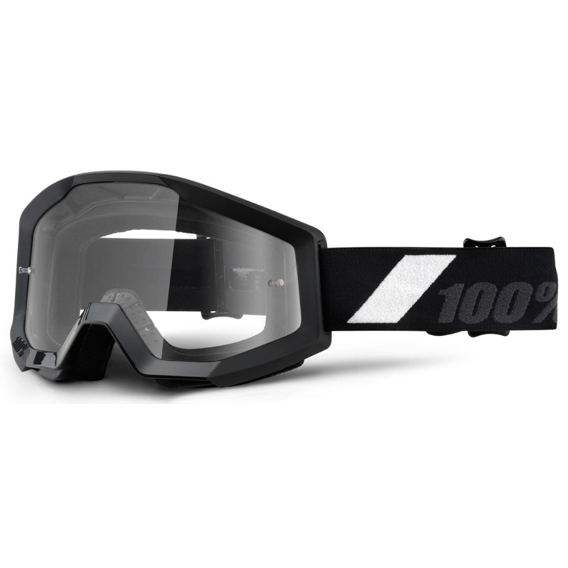 Motocross szemüveg 100% Strata Góliát (tiszta plexiüveg)