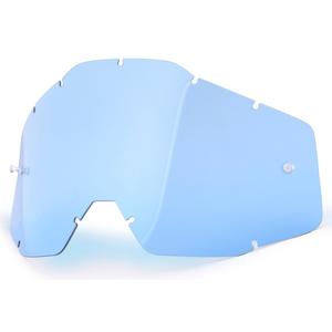 Kék plexi Motocross szemüveghez 100% Racecraft /Accuri / Strata