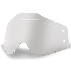 Tiszta plexi motocross szemüveghez 100% Accuri előrejelzés