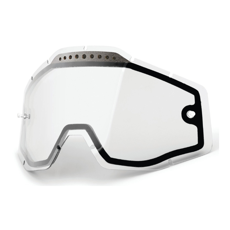 Dupla átlátszó védőszemüveg motocross szemüveghez 100% Racecraft / Accuri / Strata