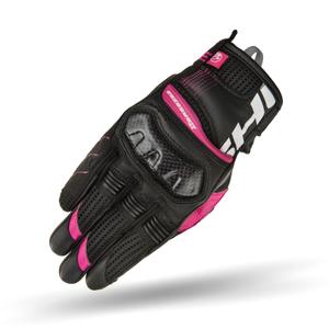 Női motoros kesztyű Shima X-Breeze 2 fekete – rózsaszín