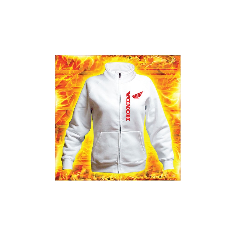 Női pulóver Honda-val Theme White 2 Akció kiárusítás