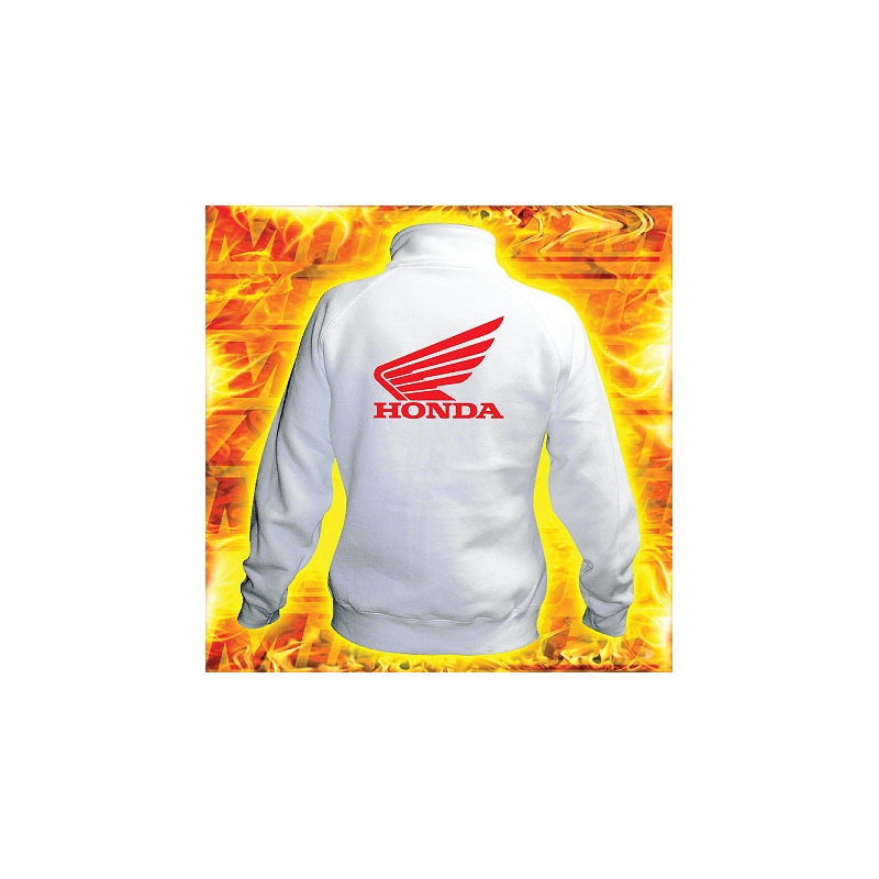 Női pulóver Honda-val Theme White 2 Akció kiárusítás
