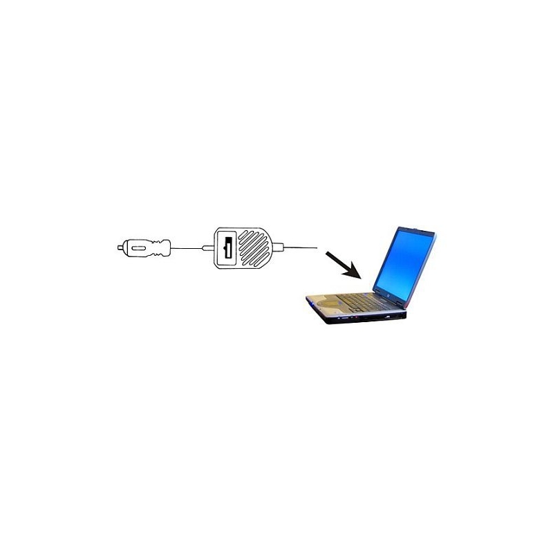 Utazási tápegység NOTEBOOK 12V univerzális