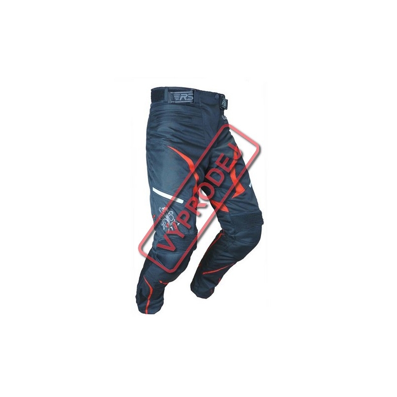 Moto kalhoty RSA Devil dámské červené POŠKOZENÉ - vel. XXL