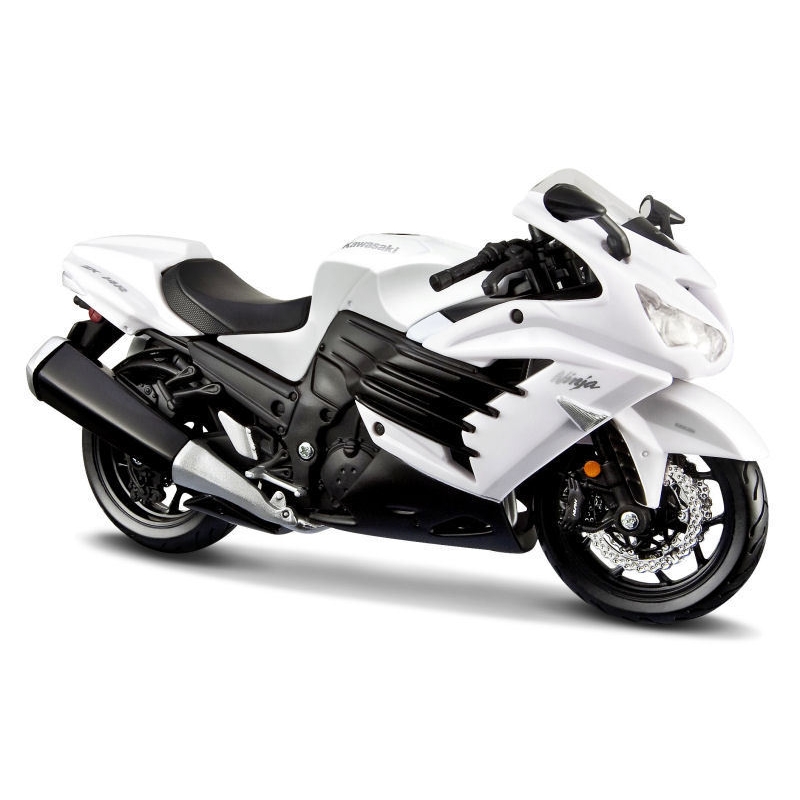 Maisto Kawasaki Ninja ZX-14R motorkerékpár modell