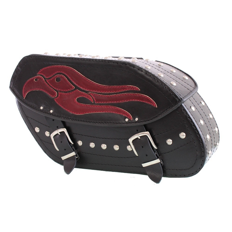 Bőr motoros táskák Chopper RSA-4 Red Eagle