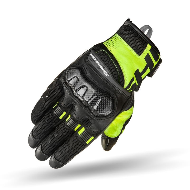 Shima X-Breeze 2 motoros kesztyű fekete-fluo sárga
