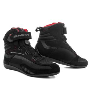 Motoros cipő Shima Exo Vented fekete-szürke-piros