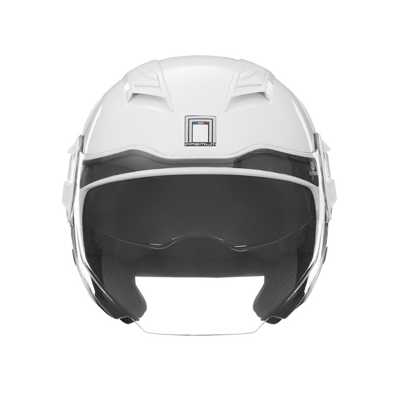 Nyitott sisak NOX PREMIUM Booster fehér
