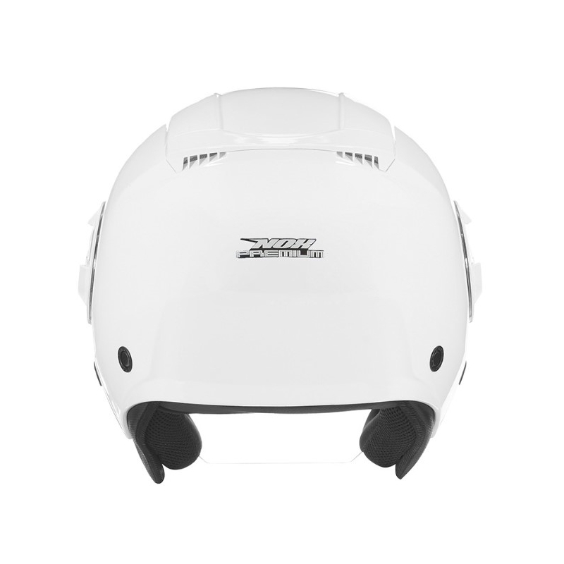 Nyitott sisak NOX PREMIUM Booster fehér