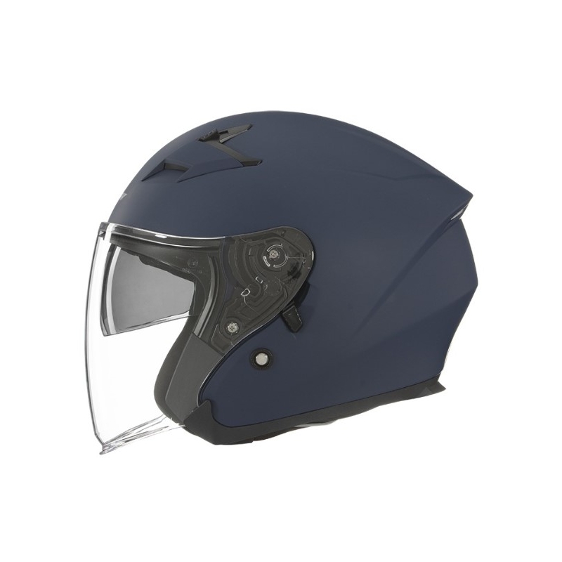 Nyitott motoros sisak NOX N127 kék matt