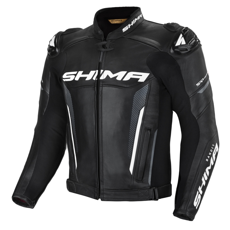 Shima Bandit motoros kabát fekete akció kiárusítás