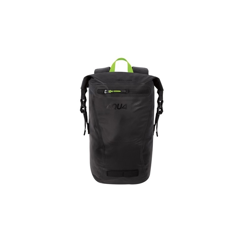 Vodotěsný batoh Oxford AQUA EVO černo-fluo žlutý 12 l