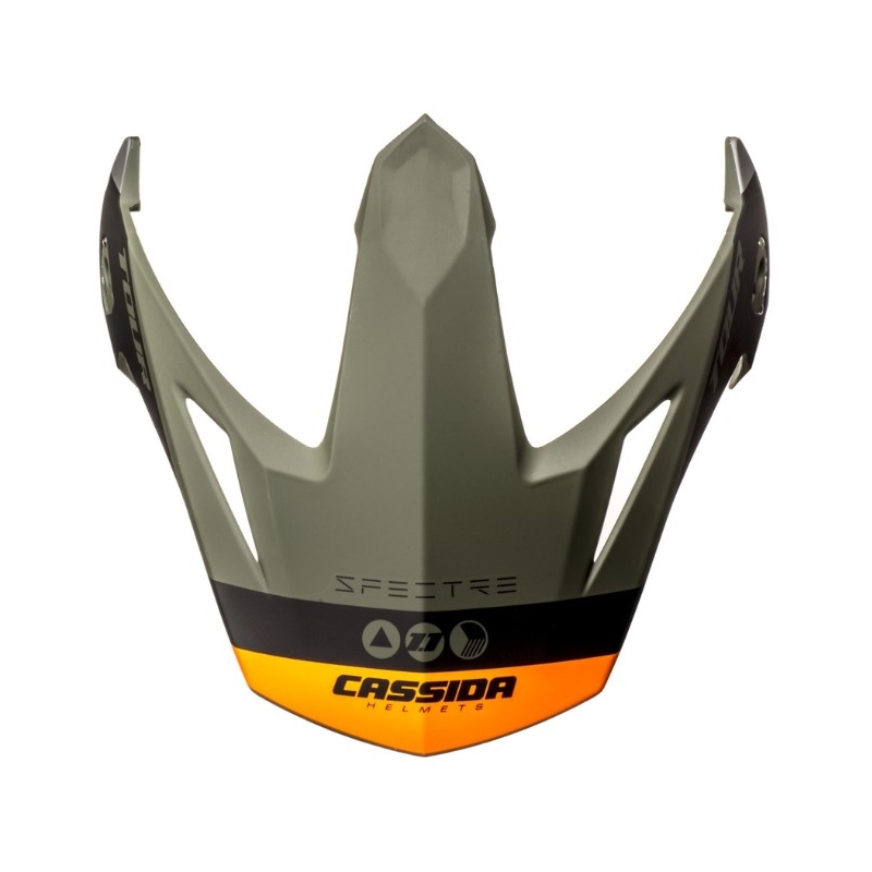Sapka sisakhoz Cassida Tour 1.1 Spectre fekete-szürke-zöld-fluo narancs
