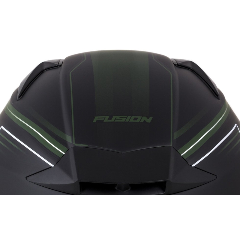 Motoros sisak Cassida Apex Fusion fekete hadsereg zöld eladás kiárusítás