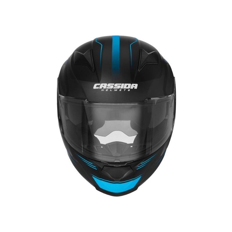 Motoros sisak Cassida Apex Fusion fekete-kék