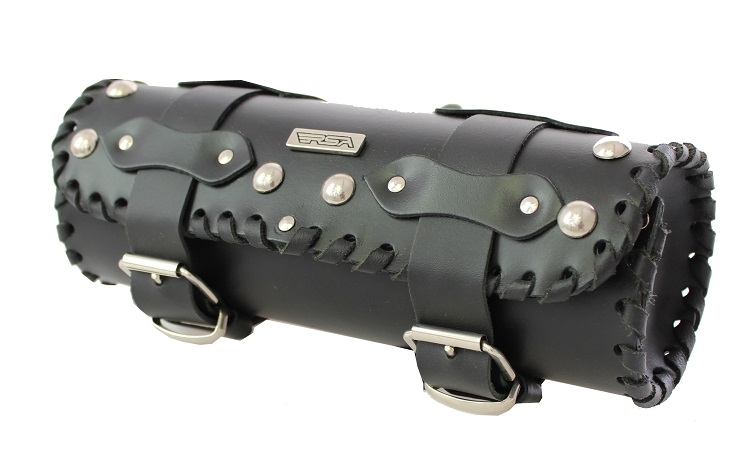 Taska Rsa RSA-2B Chopper/Custom bőr motoros henger alakú táska | Motozem.hu