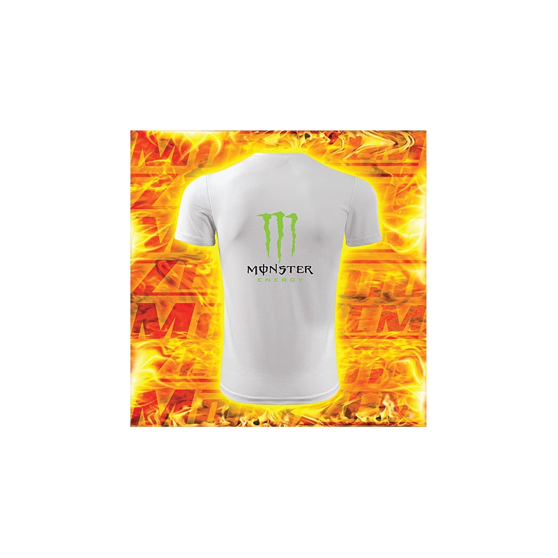 Szörny energia póló fehér