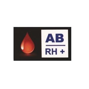 AB RH+ vércsoport matrica