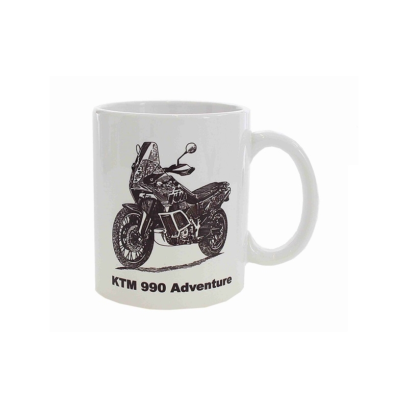 KTM 990 Adventure nyomtatott bögre