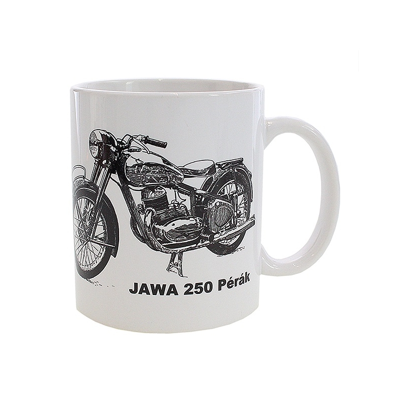 Bögre Jawa 250 Pérák nyomattal