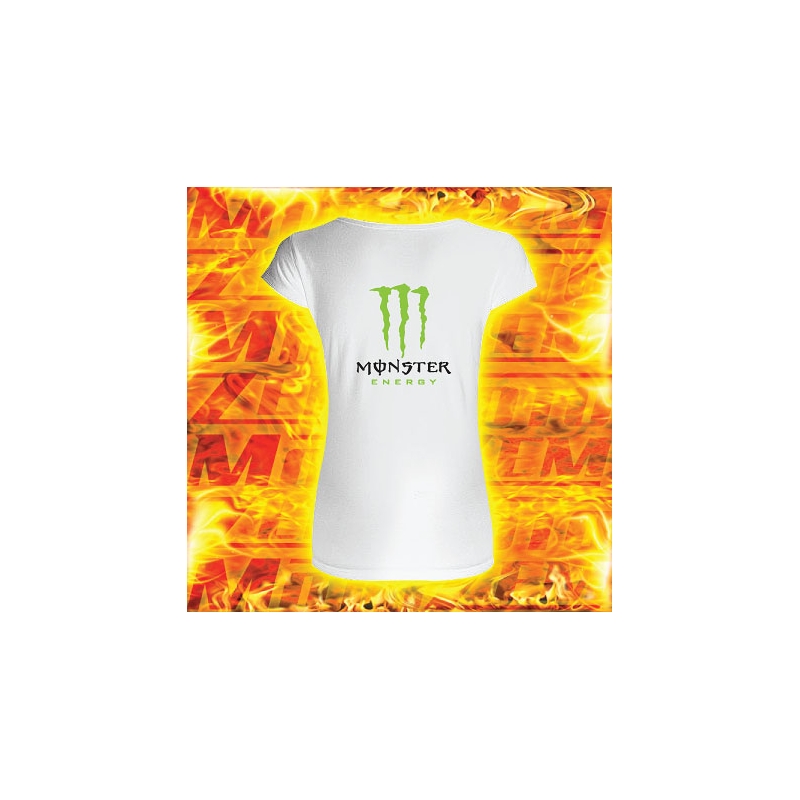 Női póló Monster fehér akcióval kiárusítás