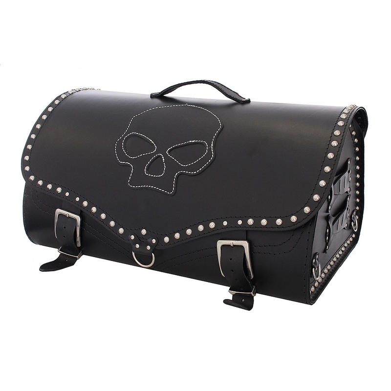 Bőr motortok Chopper RSA-222B Skull motorkerékpárhoz kiárusítás