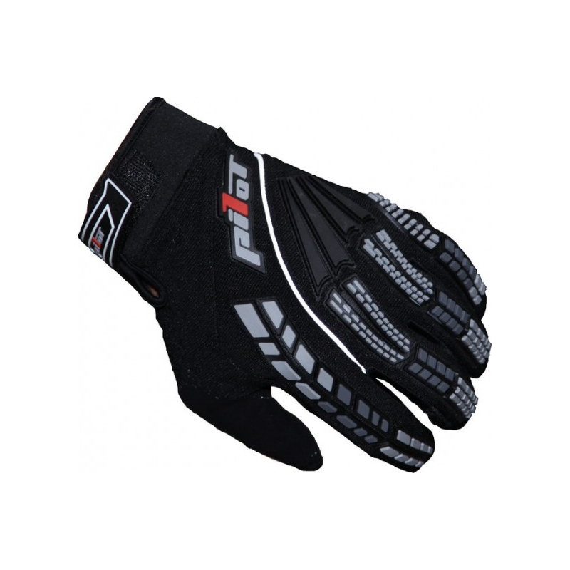 Pilot gyerek mx motoros kesztyű fekete