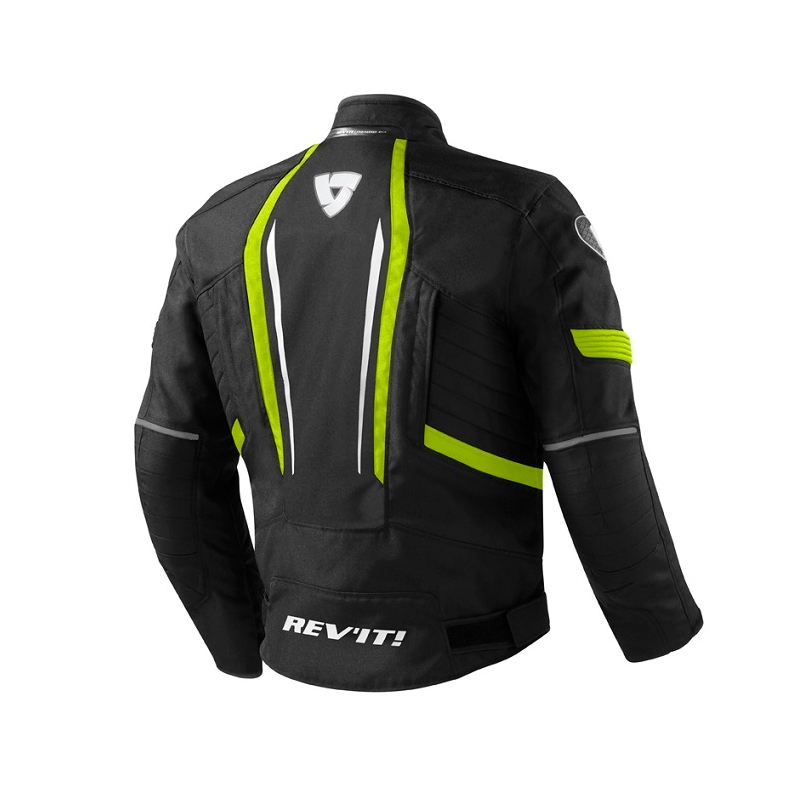Revit Shield motorkerékpár kabát fekete-fluo sárga eladó kiárusítás