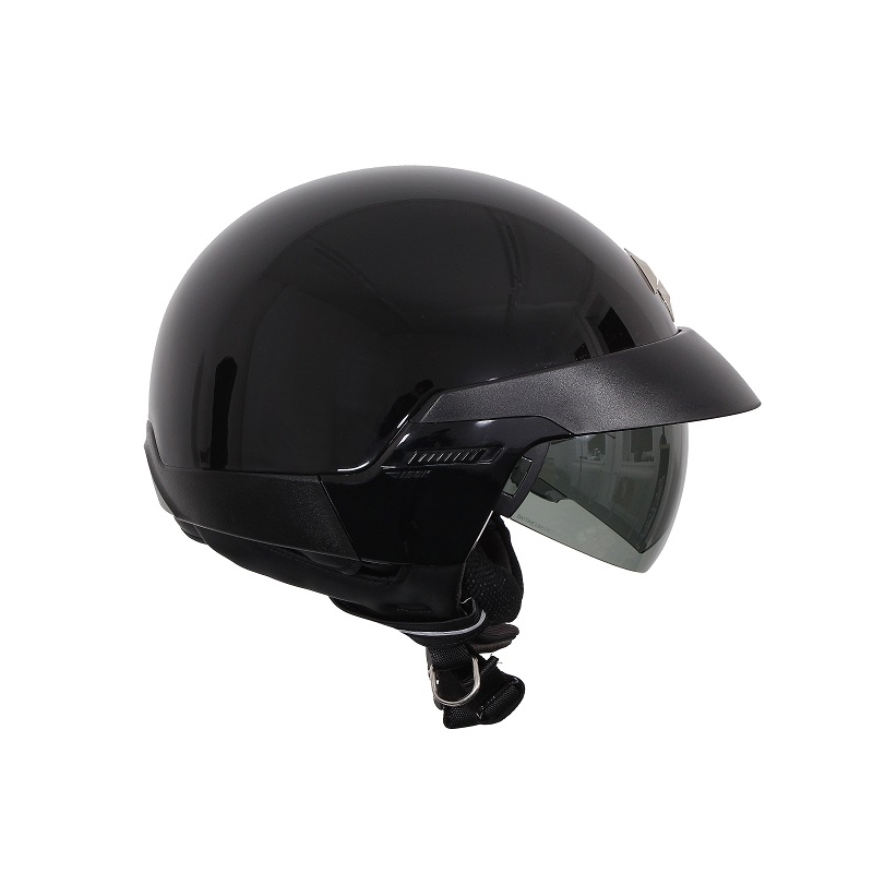 Motoros sisak Scorpion EXO-100 fekete fényes