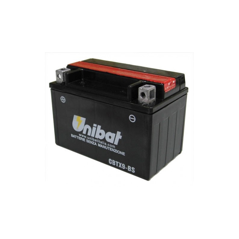 Karbantartást nem igénylő Unibat CBTX9-BS akkumulátor, 12V 8Ah