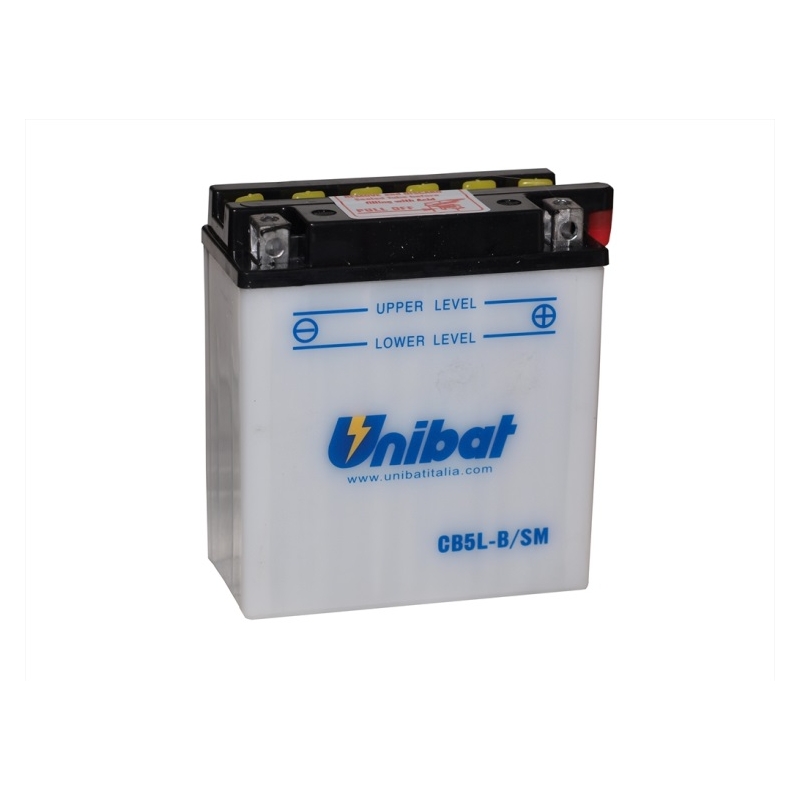 Normál akkumulátor Unibat CB5L-B, 12V 5Ah