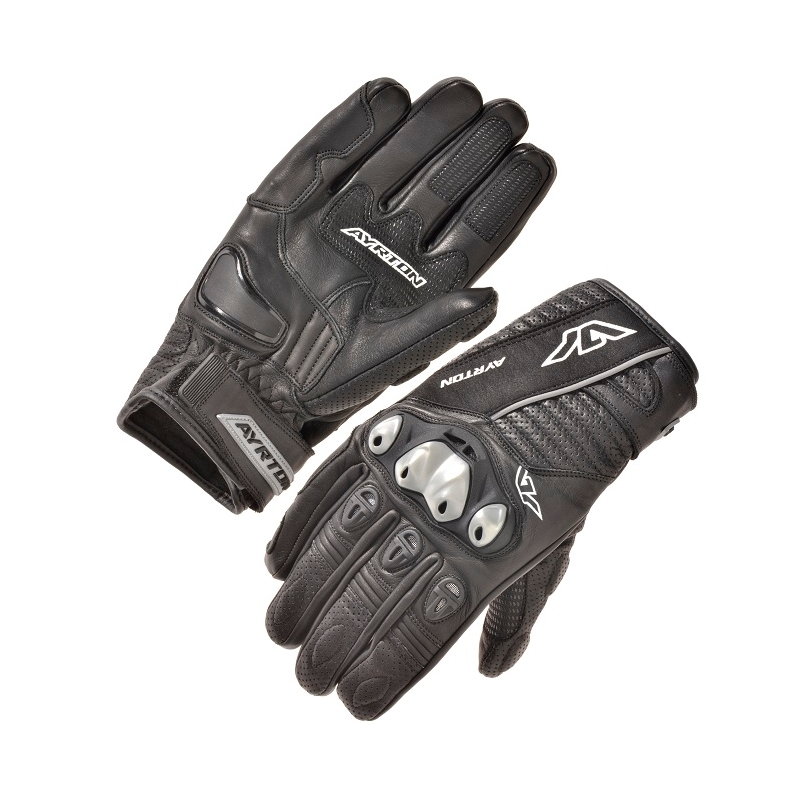 Ayrton Tactical motorkerékpár kesztyű fekete-szürke akció kiárusítás